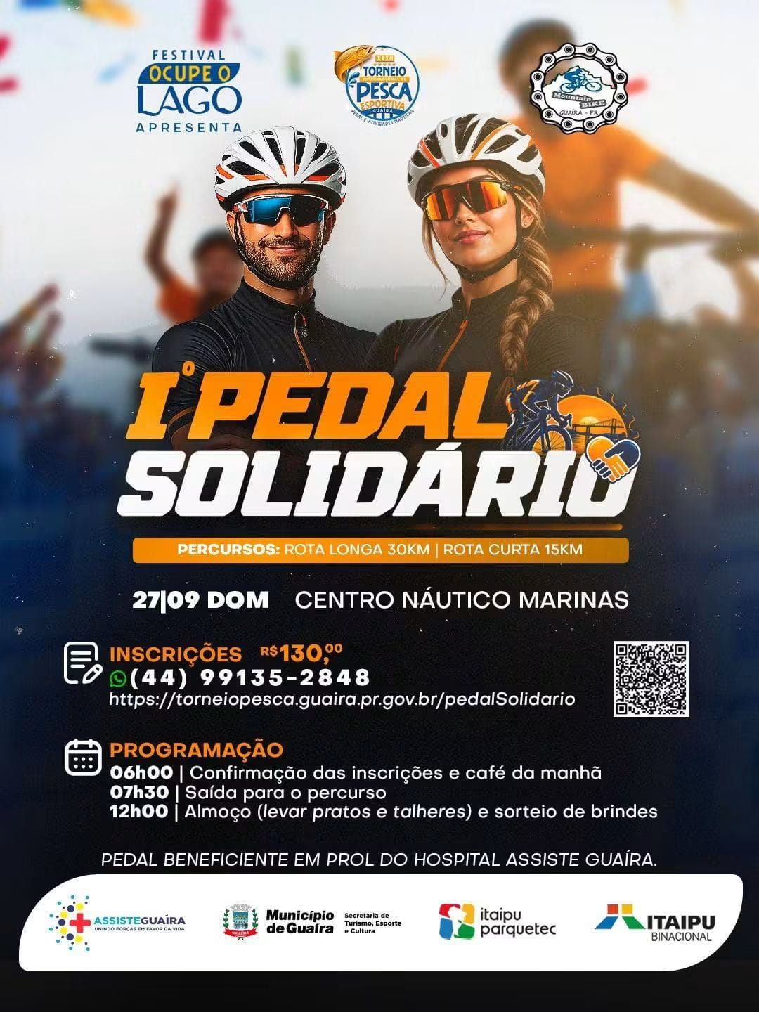 1º Pedal Solidário de Guaíra-PR